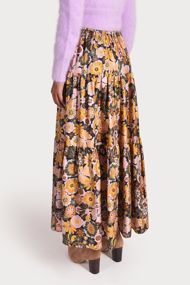 Husk FLORA SKIRT - Print