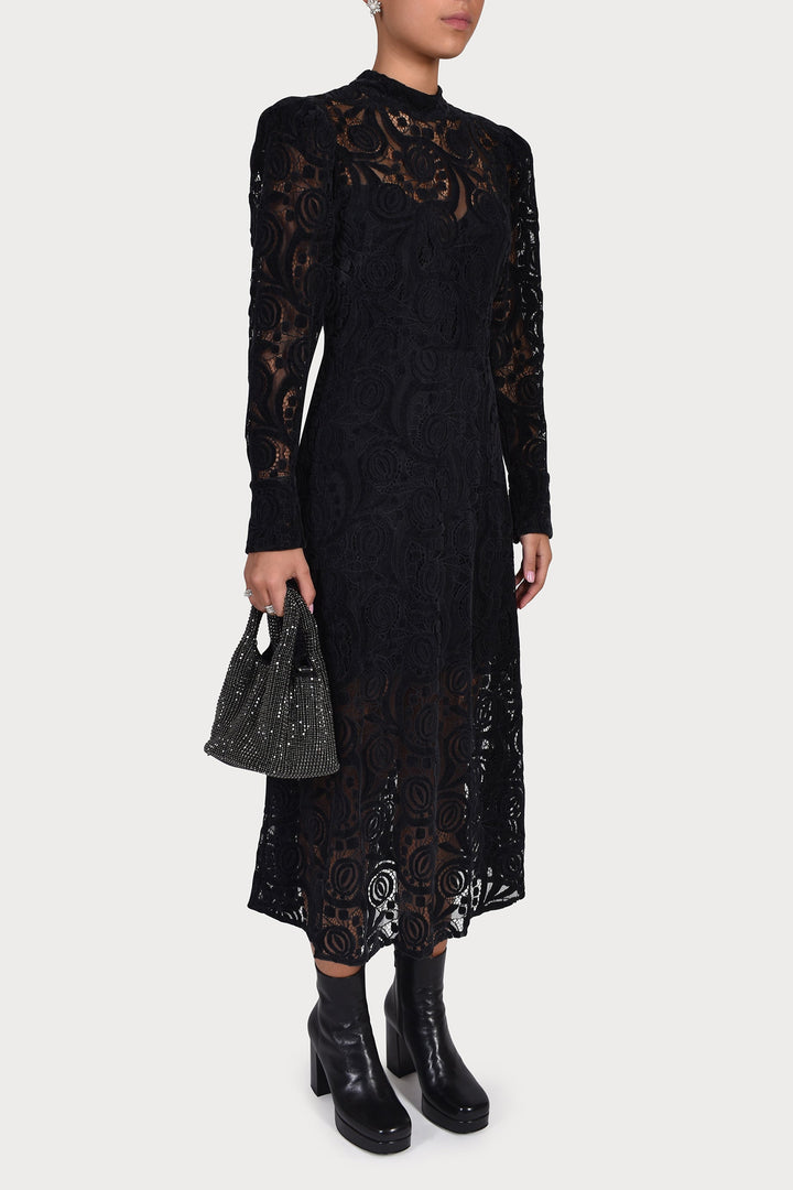 Husk HAVANA DRESS - Black Lace