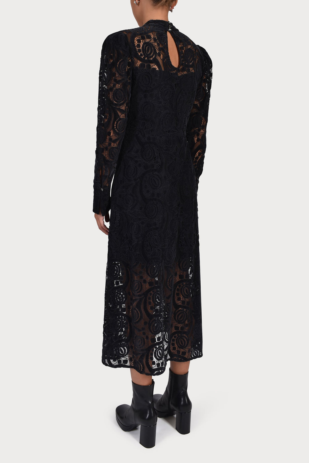 Husk HAVANA DRESS - Black Lace