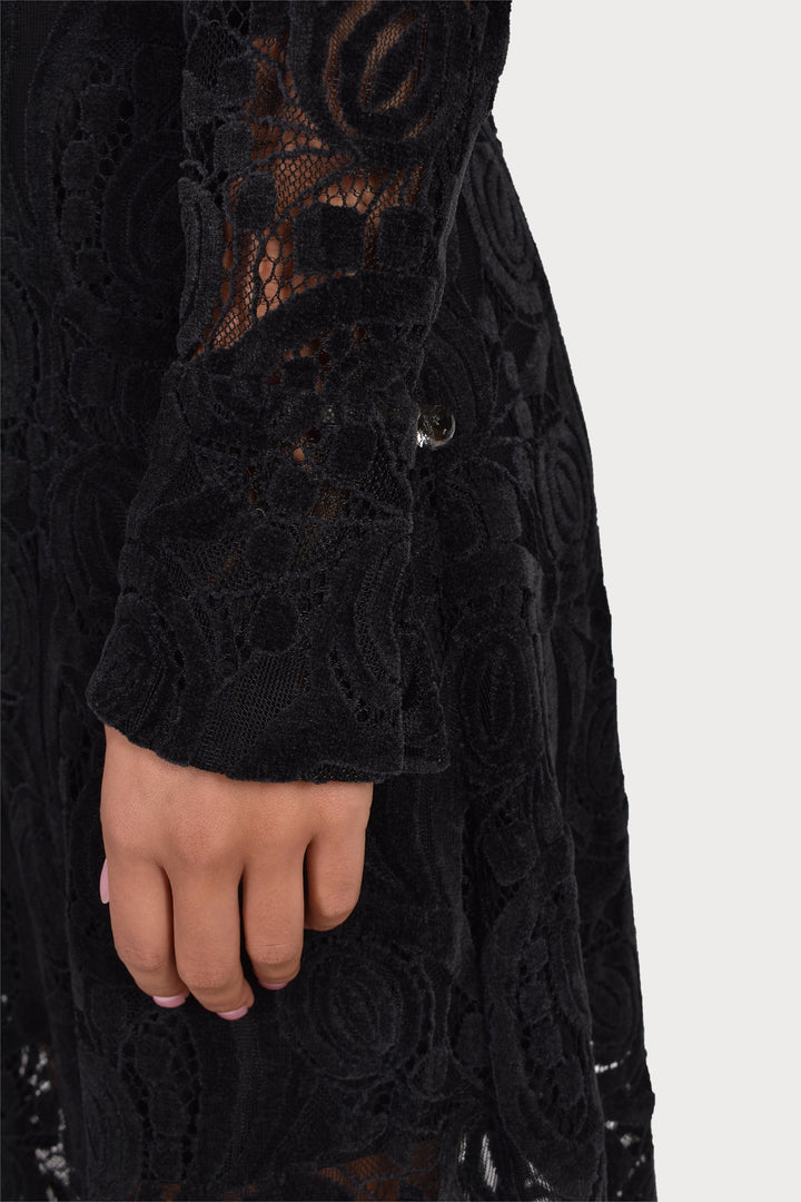 Husk HAVANA DRESS - Black Lace