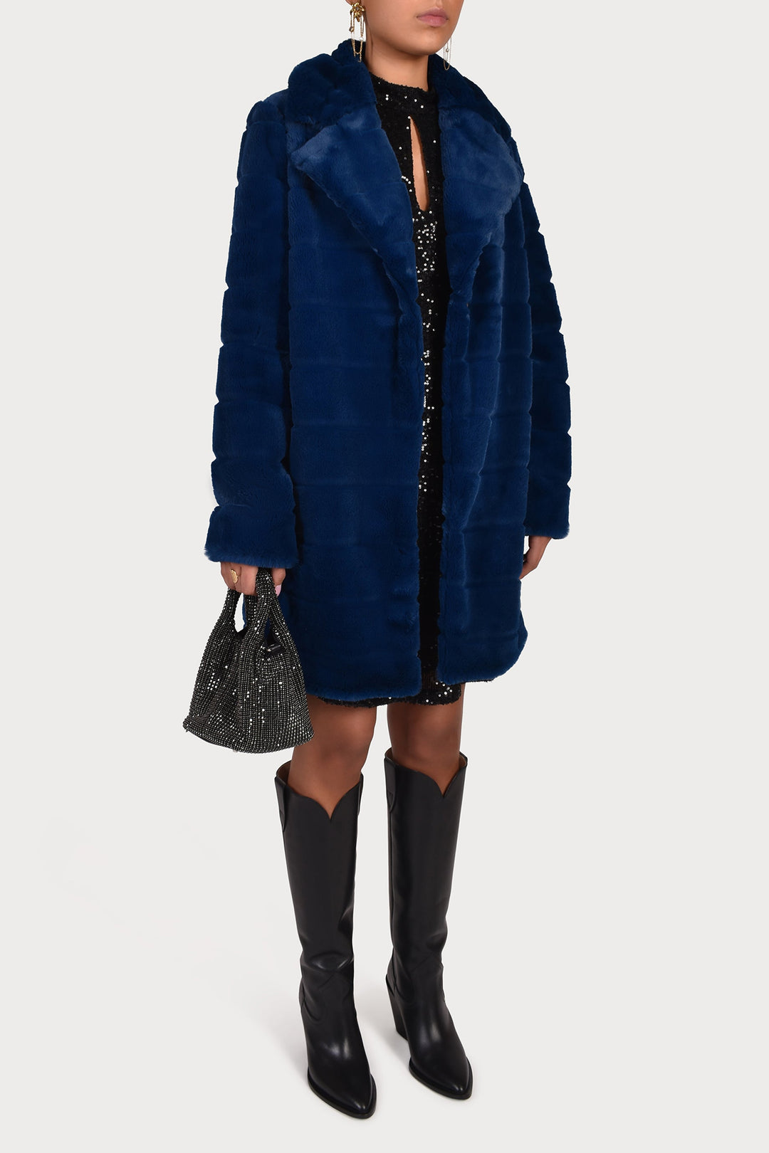 Husk BELLE COAT - Blue