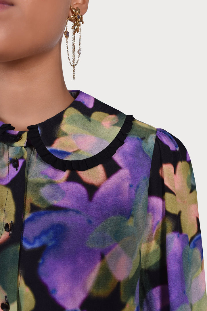 Husk JARDIN TOP - Print