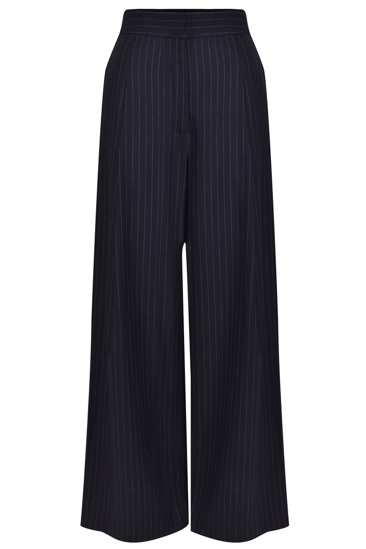 Husk GATSBY PANT - Navy White