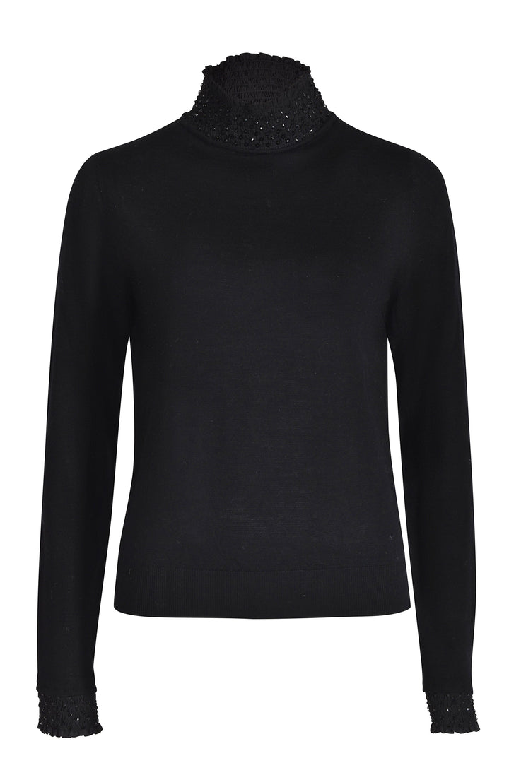 Husk LACE KNIT - Black