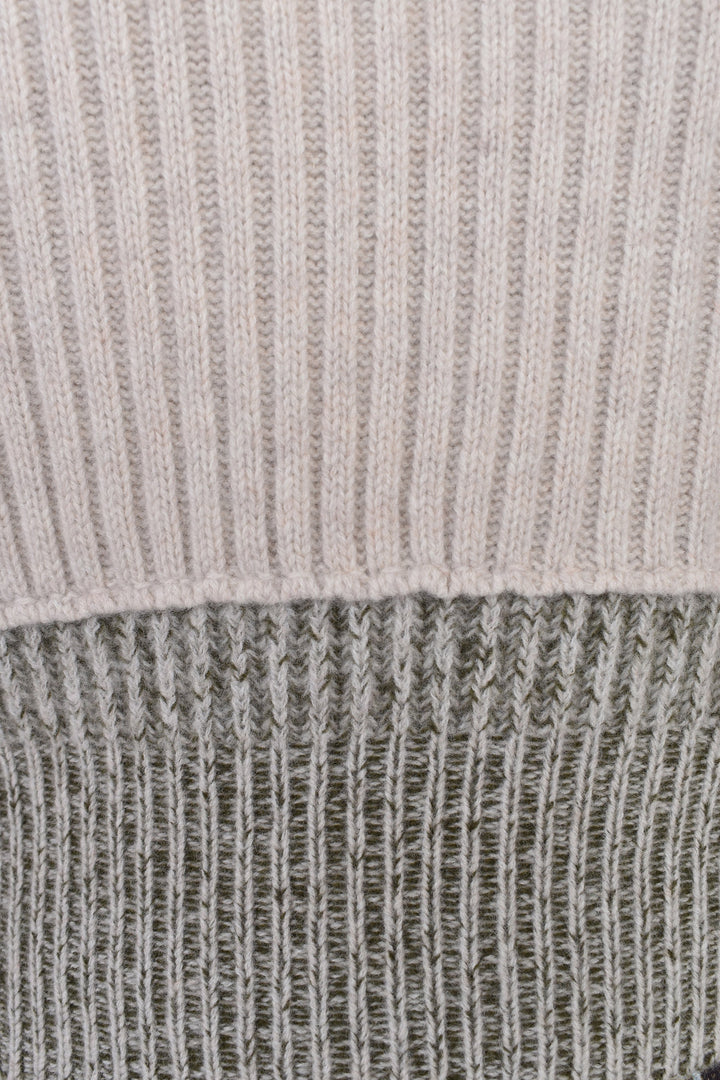 Husk UTILITY KNIT - Oatmeal