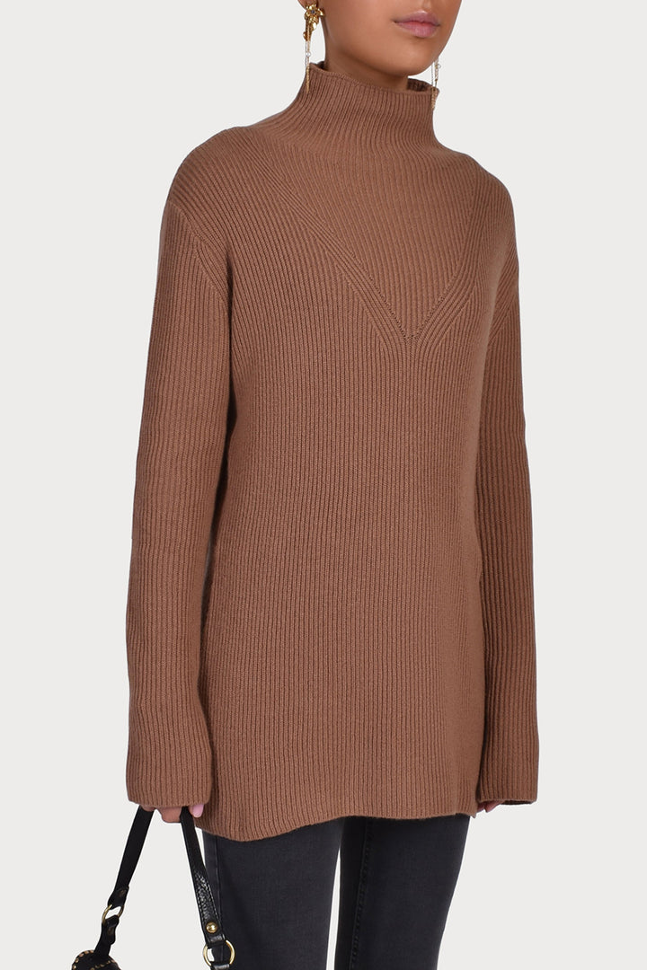 Husk EMPIRE KNIT - Caramel