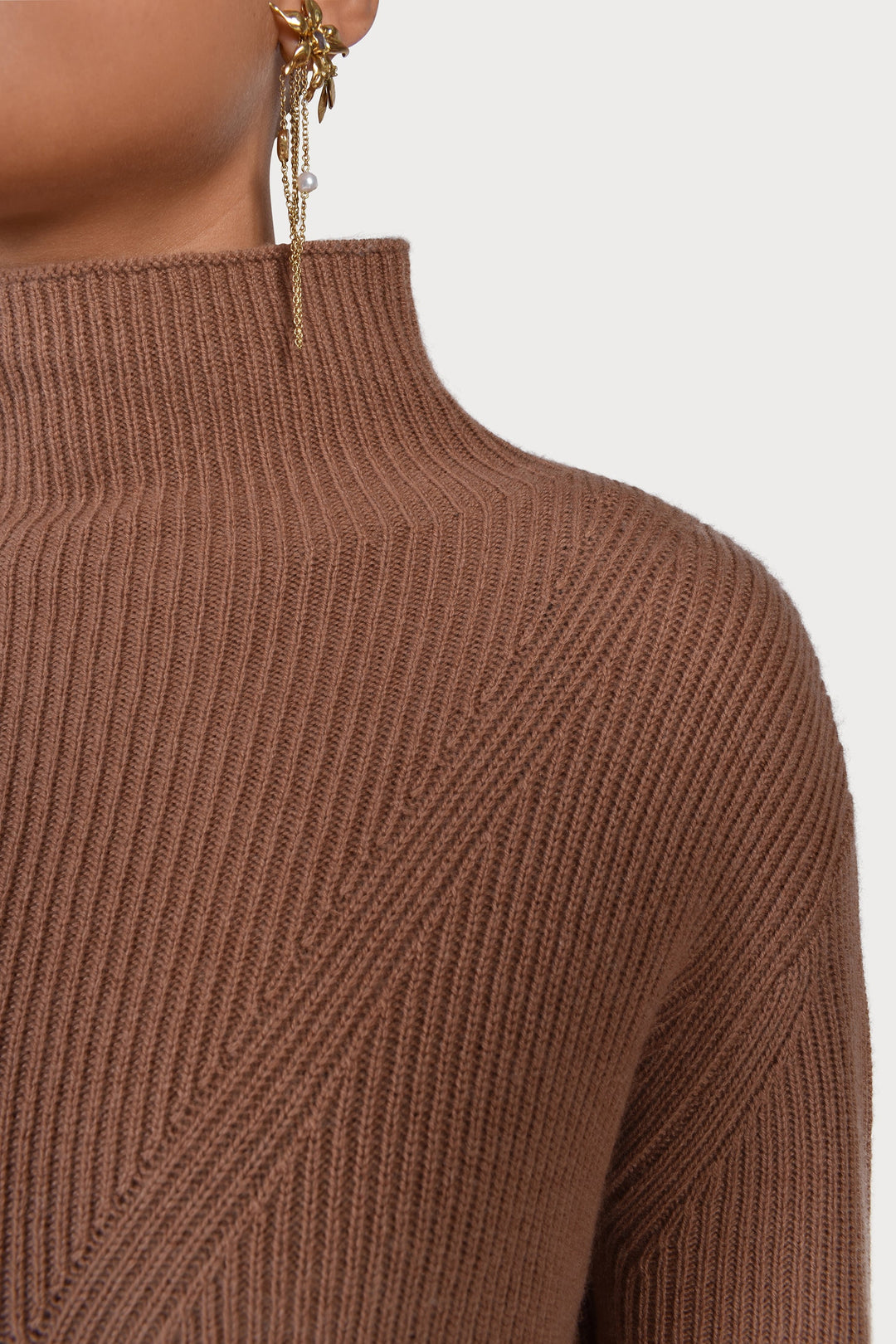 Husk EMPIRE KNIT - Caramel