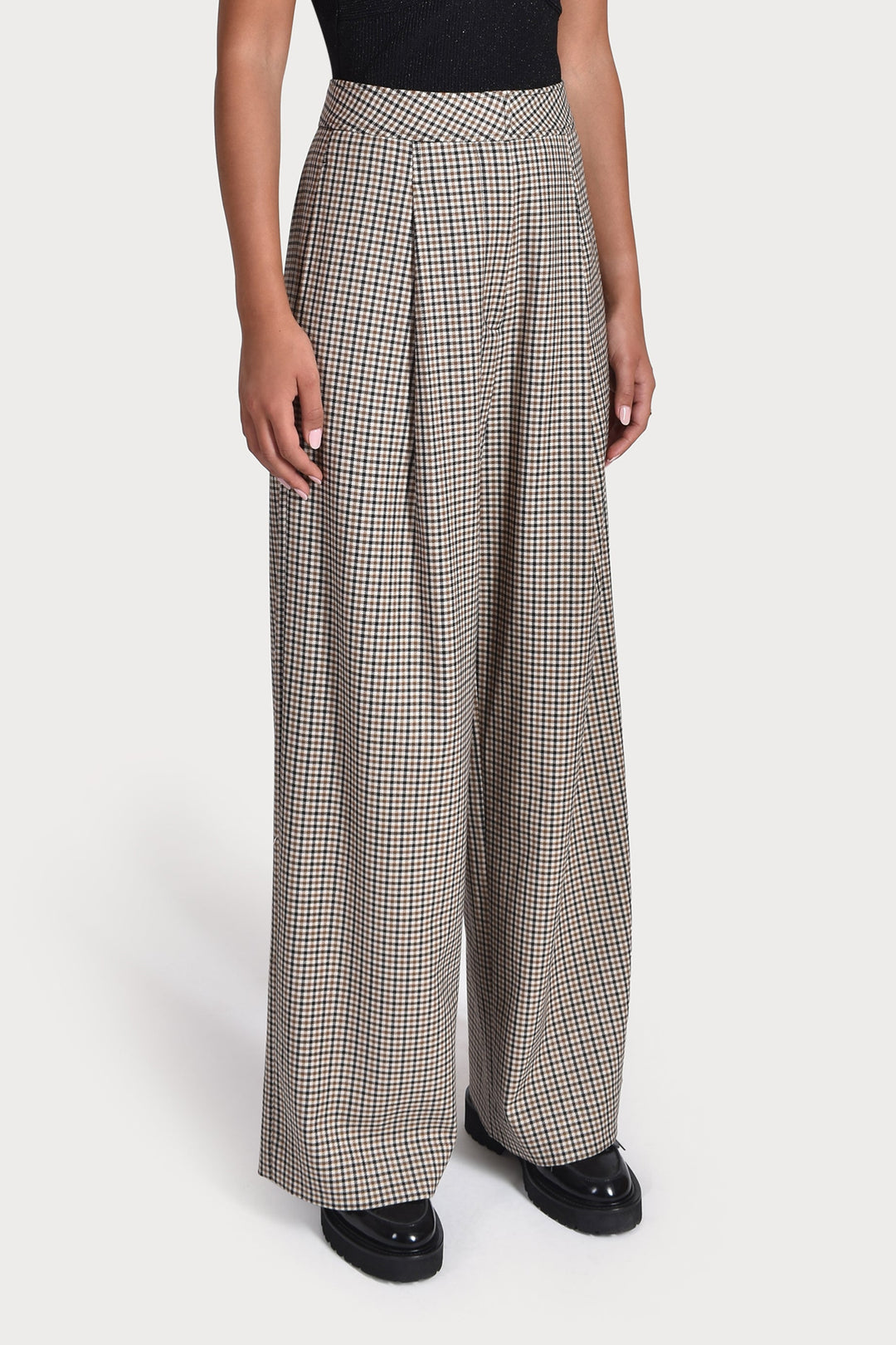 Husk SIBYL PANT - Check