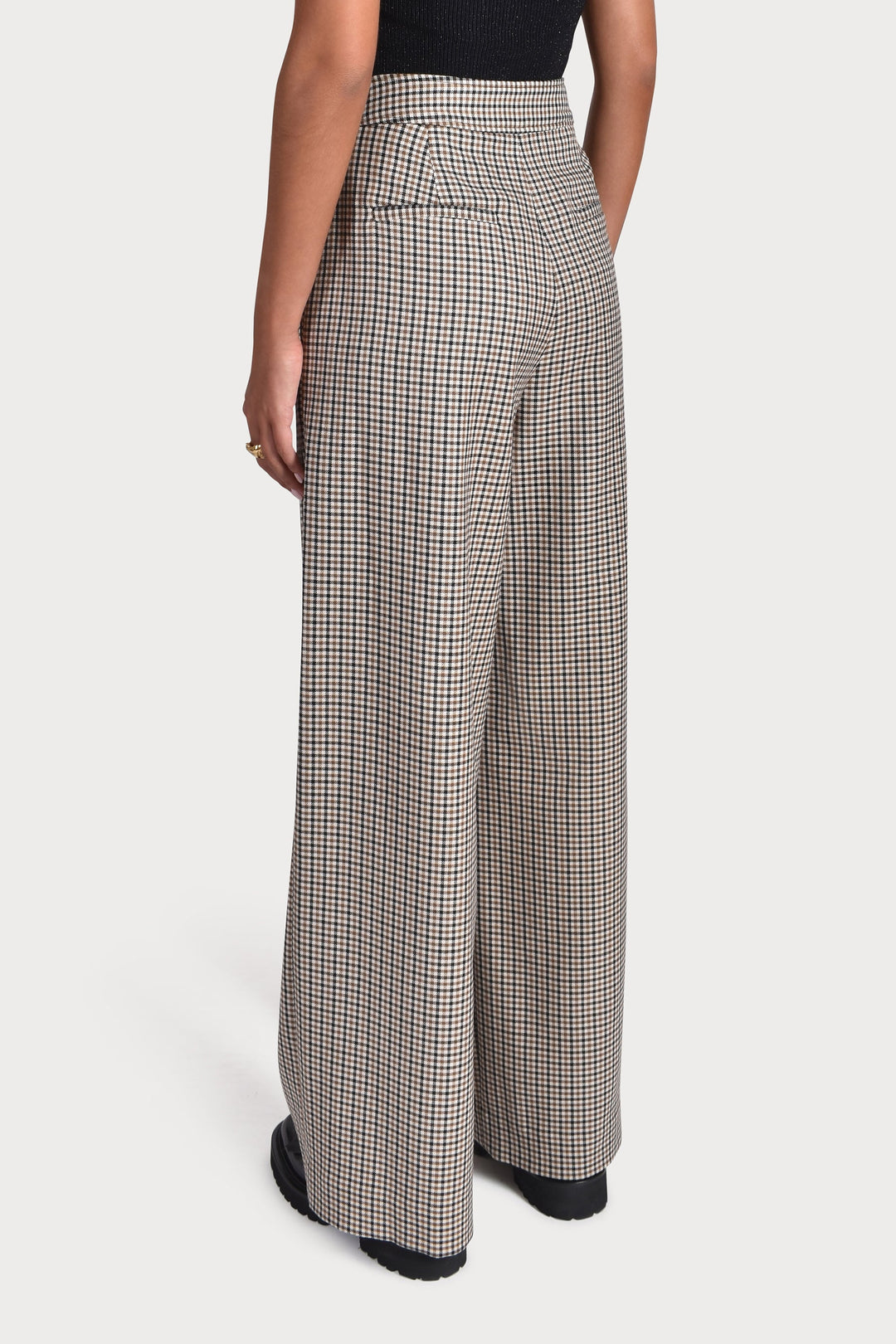 Husk SIBYL PANT - Check