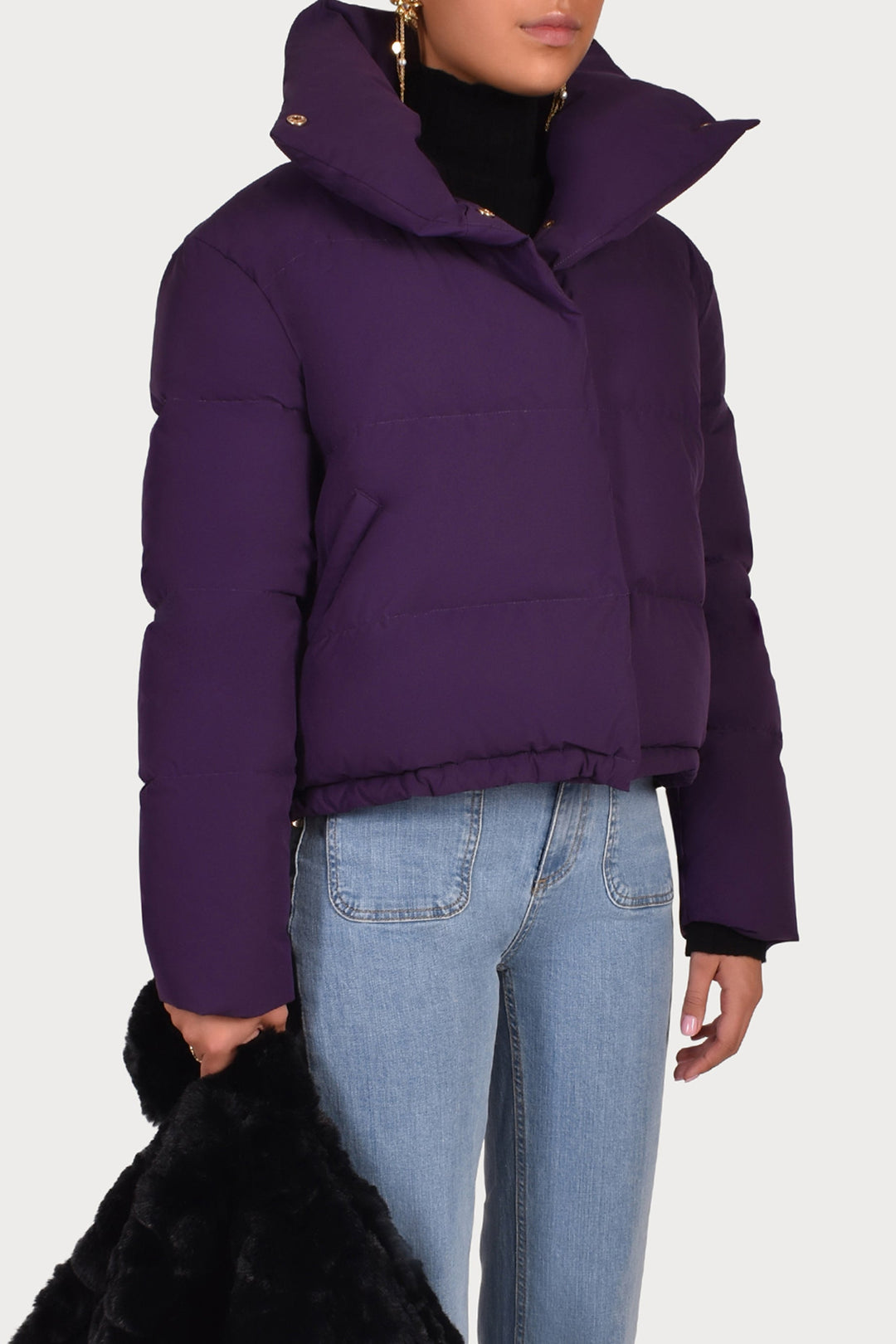 Husk MYSTIC PUFFA - Aubergine