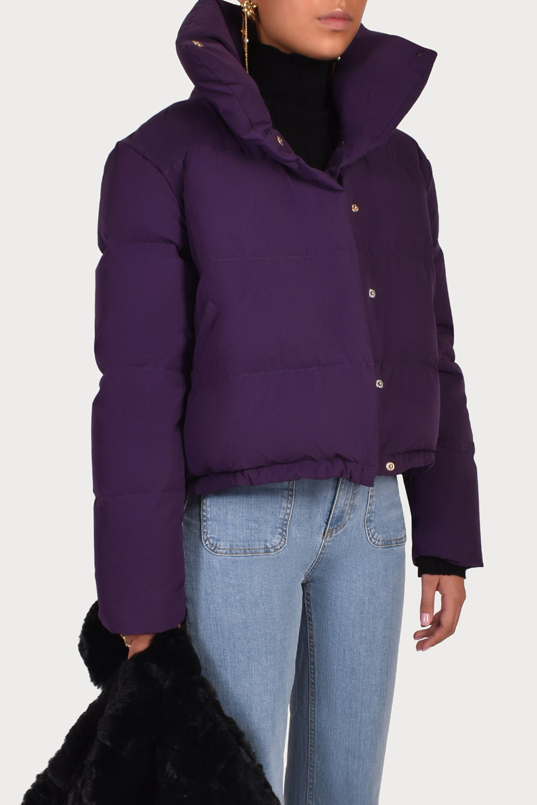 Husk MYSTIC PUFFA - Aubergine