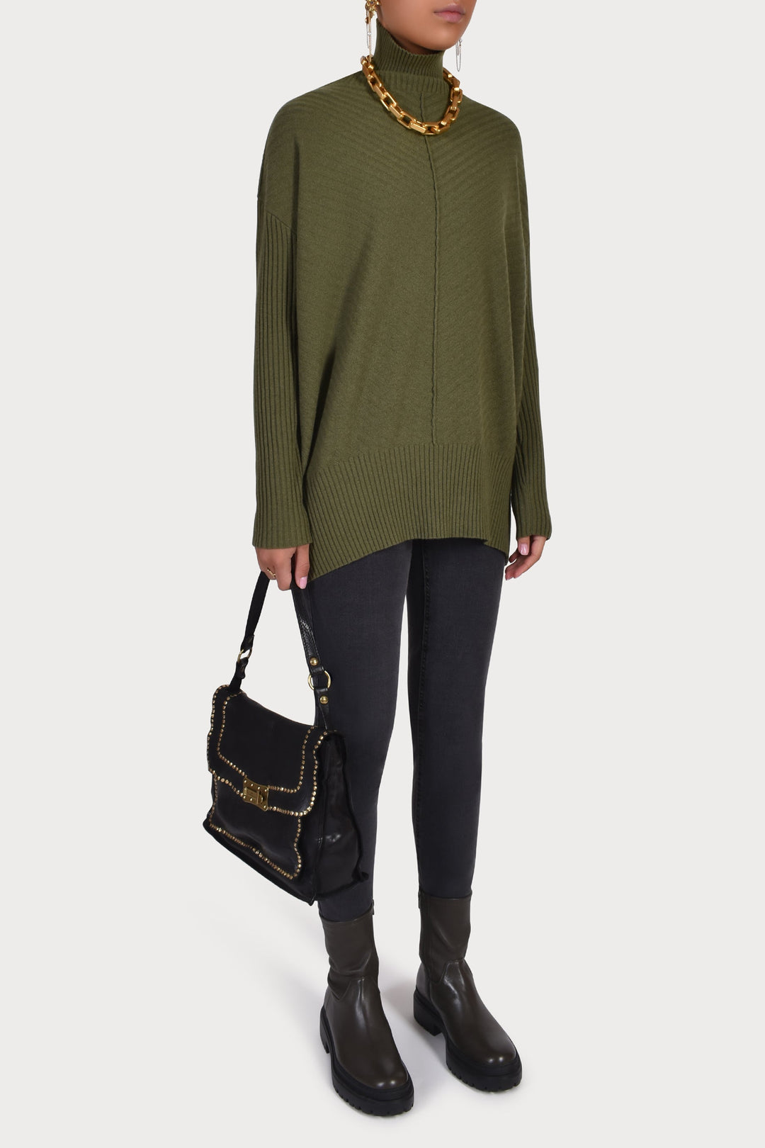 Husk NALA KNIT - Khaki