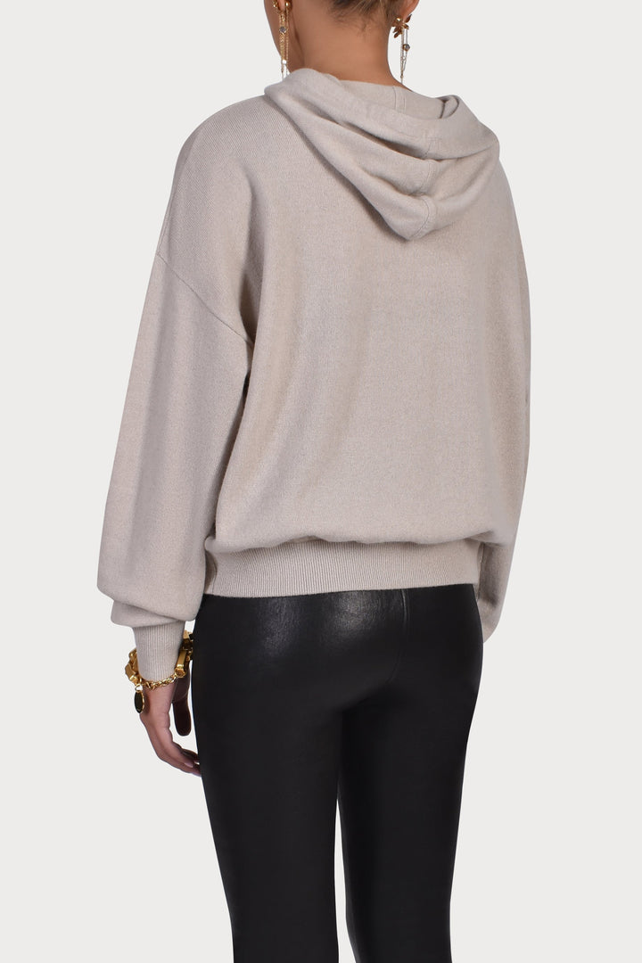 Husk CASHMERE HOODIE - Stone