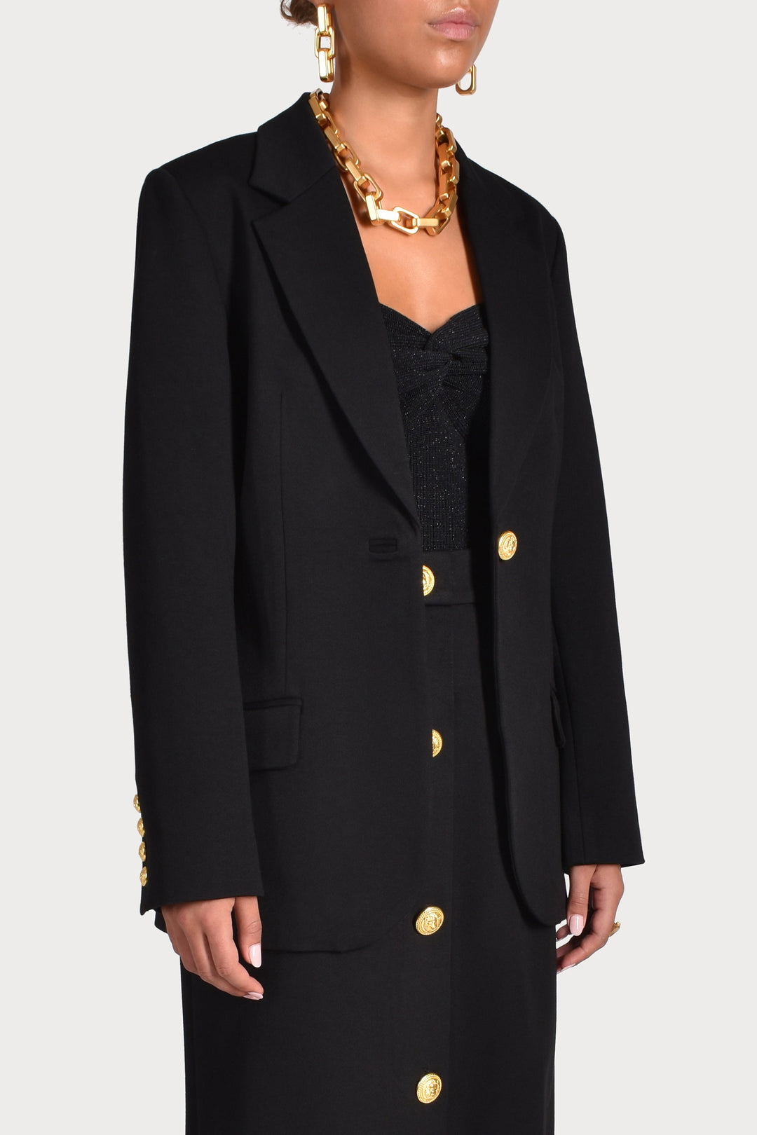 Husk MARCEL BLAZER - Black